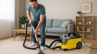 Teppichboden reinigen