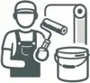 Maler- & Tapezierarbeiten Icon Maler- & Tapezierarbeiten